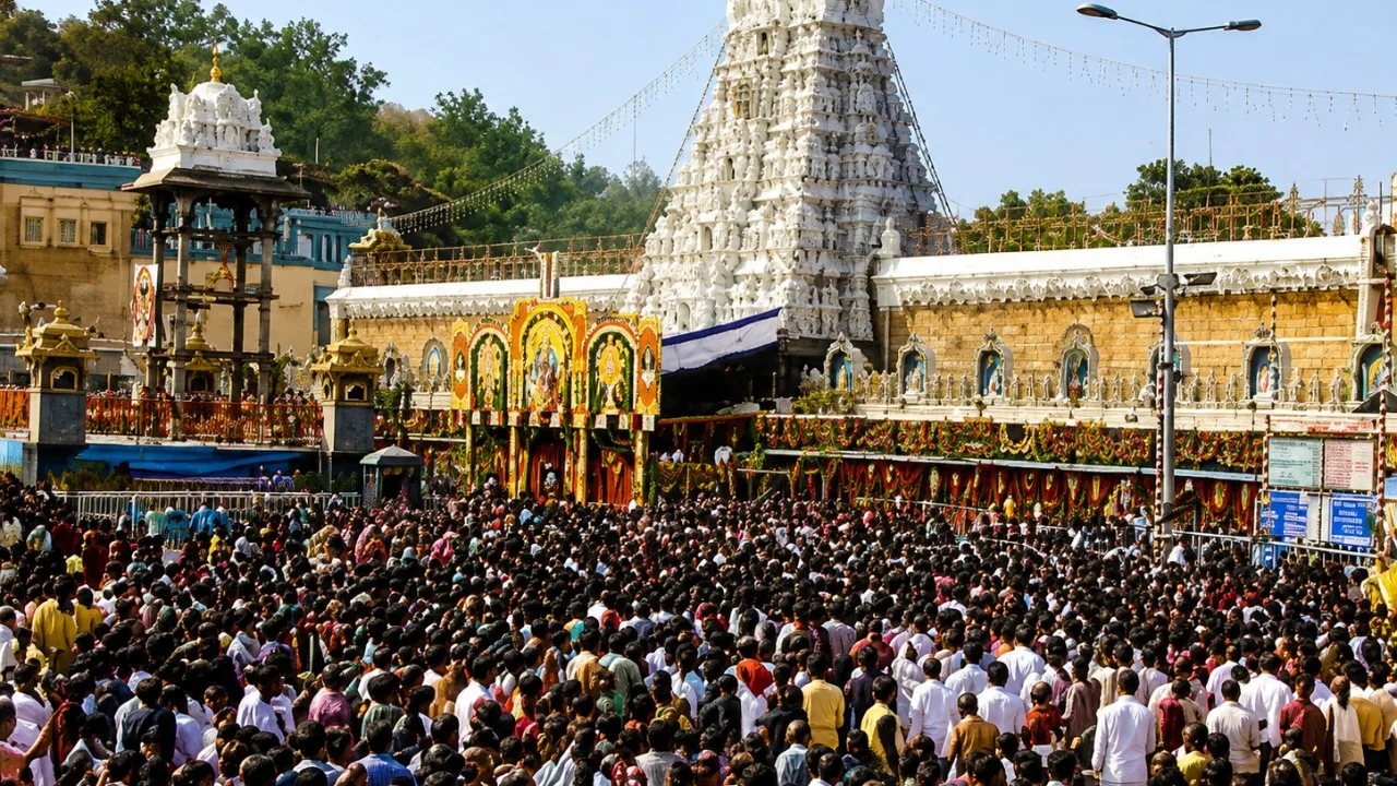 వరుస సెలవులతో తిరుమలకు పోటెత్తిన భక్తులు.. మూడు రోజుల్లో 33 వేల వాహనాలు