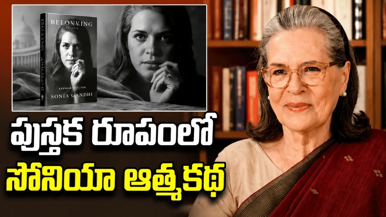 సోనియా జీవితంలోని తెలియని కోణాలు.. ఆత్మకథలో ఆవిష్కరణ