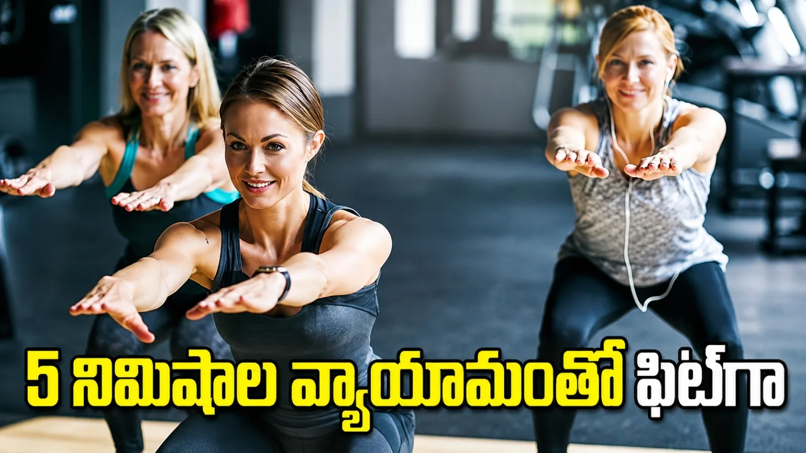 రోజూ 5 నిమిషాలు.. ఈ వ్యాయామాలు చేస్తే ఫిట్‌గా ఉండొచ్చు!