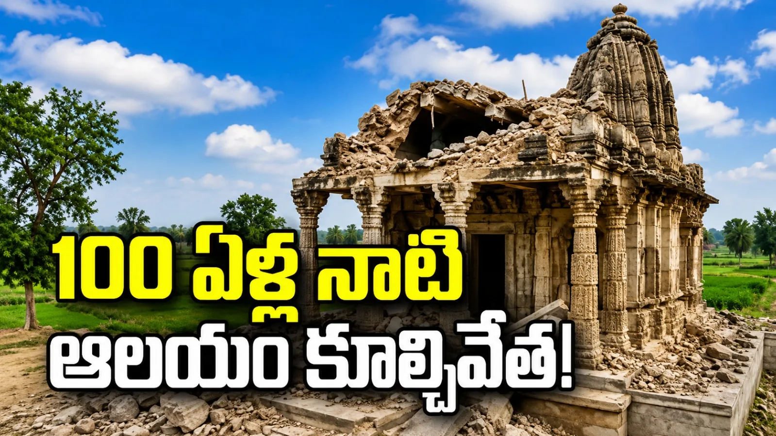 పాకిస్థాన్లో 100 ఏళ్ల నాటి హిందూ దేవాలయం కూల్చివేత