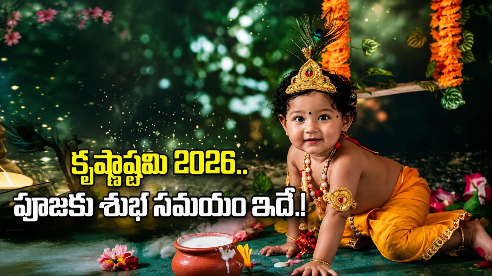 కృష్ణాష్టమి 2026.. పూజా సమయం, ఉపవాస నియమాలు ఇవే!