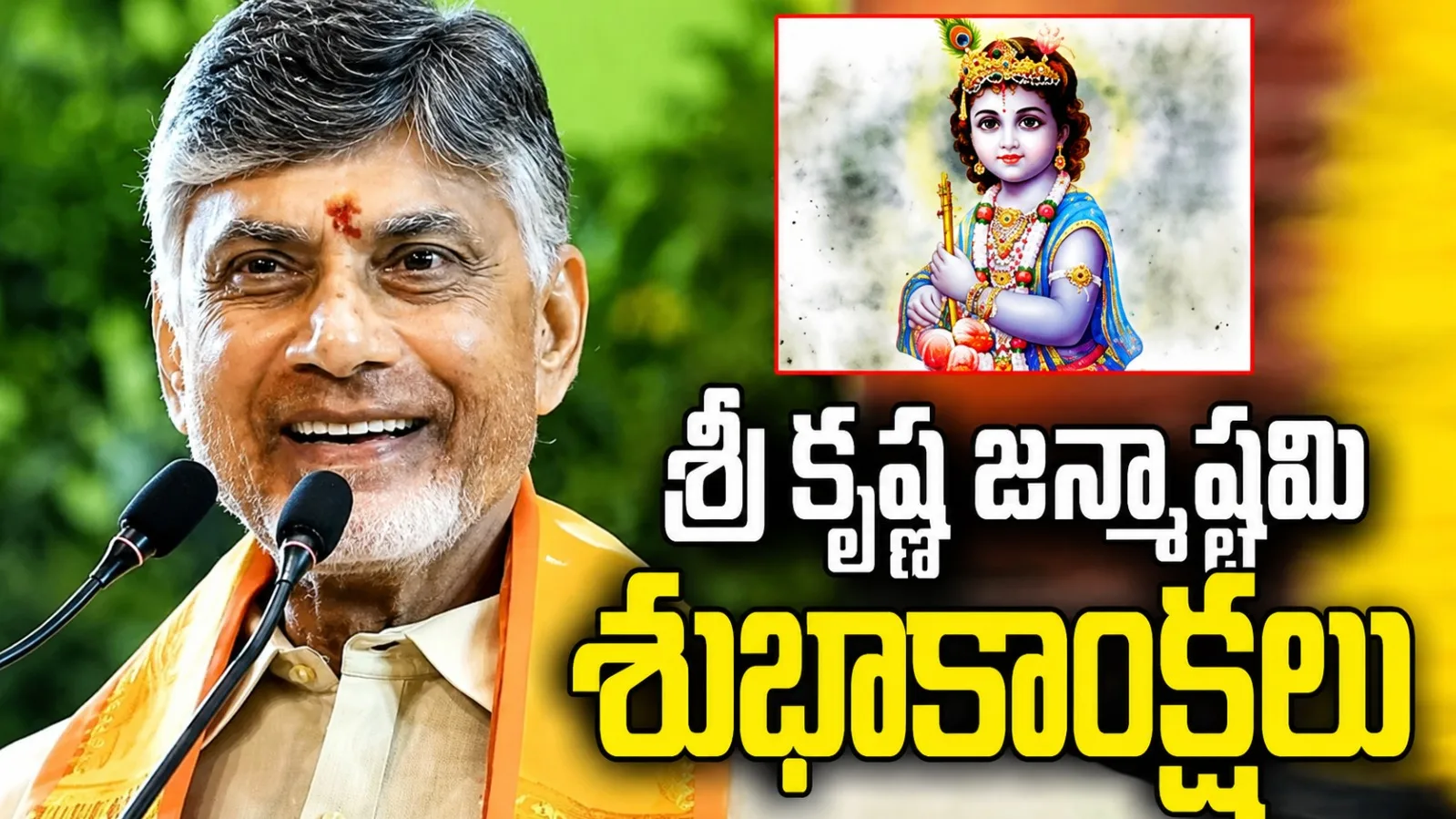 భగవద్గీతను అందించిన జగద్గురువు శ్రీకృష్ణుడు: సీఎం చంద్రబాబు
