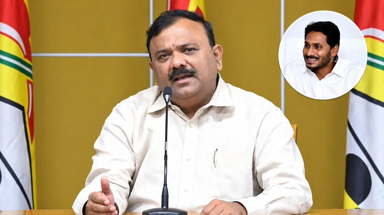 ‘జగన్‌ది వీధి రౌడీ భాష’.. మాజీ సీఎంపై ఎమ్మెల్యే యరపతినేని శ్రీనివాసరావు తీవ్ర విమర్శలు